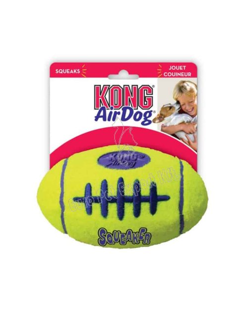 KONG AIR DOG  SQUEAKER L FOOTBALL