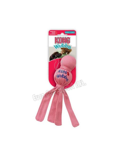 KONG KUTYAJÁTÉK PUPPY WUBBA S KÉK PINK