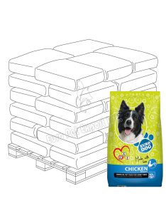 EURO DOG SZÁRAZ TÁP 10KG CSIRKE (RAKLAPOS 1X70 DB)