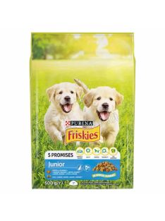   Friskies Junior száraz kutyaeledel csirkével, zöldségekkel és tejjel 500g