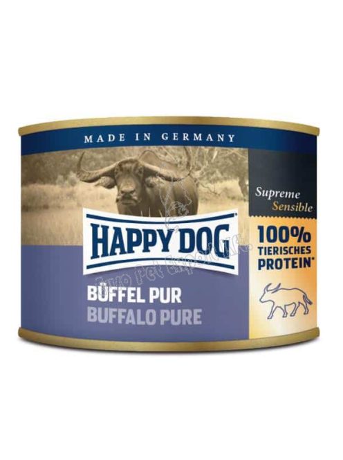 Happy Dog Pur Bivaly konzerv 400g
