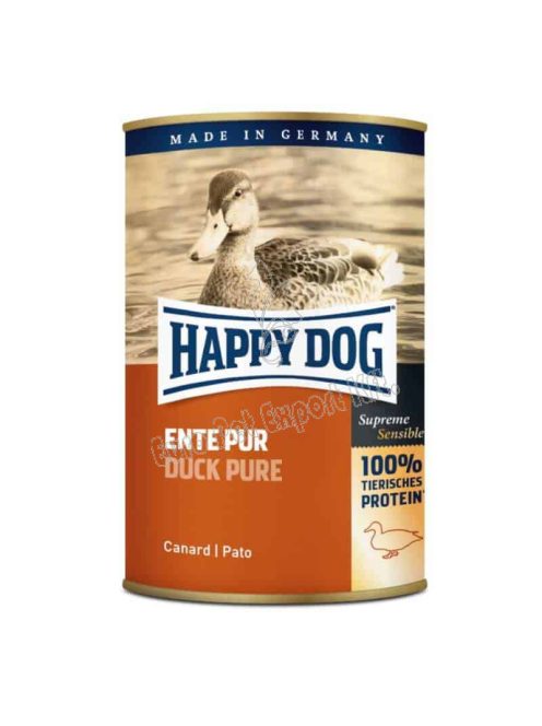 Happy Dog Konzerv kutyaeledel 400 g Kacsa