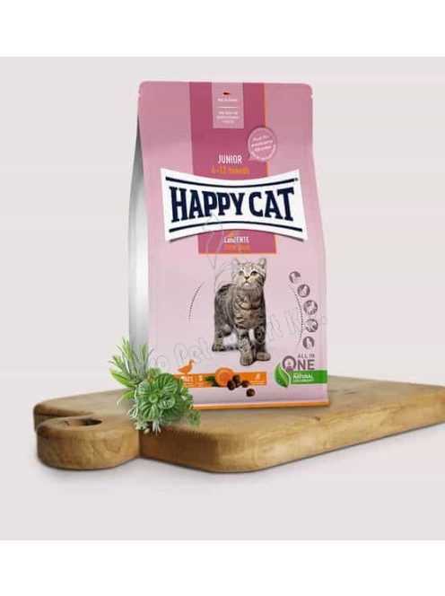 Happy Cat Gabonamentes macskaeledel / Kacsa 1,3 kg