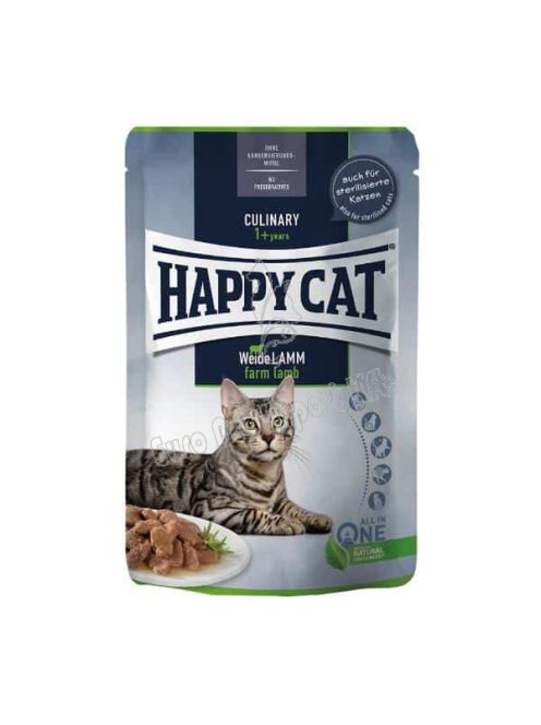 Happy Cat Culinary Bárány alutasakos macskaeledel 85g