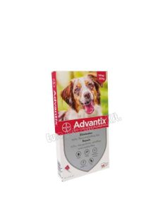  ADVANTIX® Spot-On rácseppentő oldat 10-25kg kutyáknak (2,5ml)