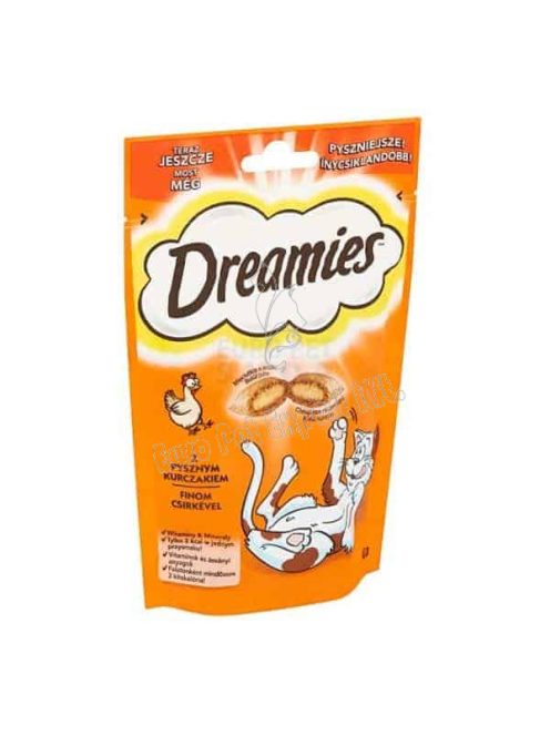 DREAMIES 60G Csirkés Jutalomfalat macskáknak