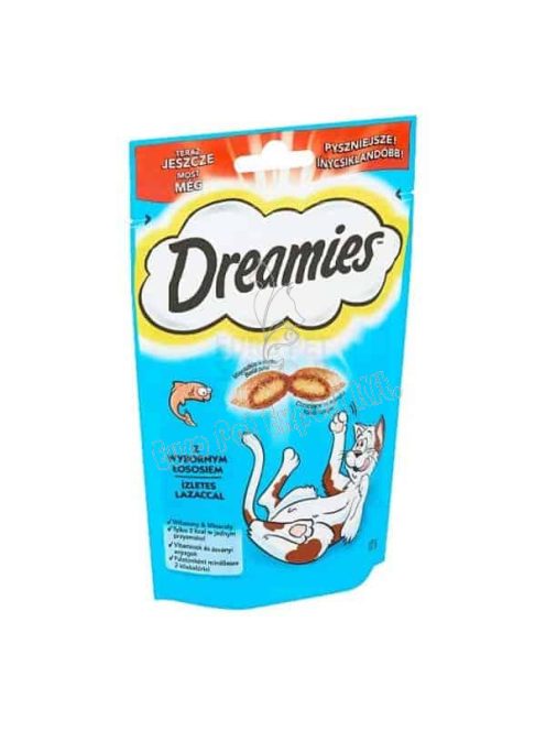 DREAMIES 60G Lazacos Jutalomfalat Macskáknak