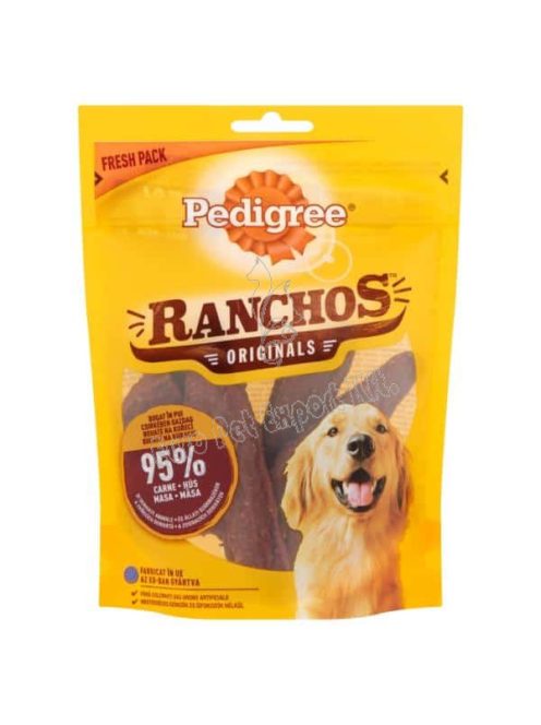 PEDIGREE RANCHOS Jutalomfalat kutyáknak csirkével 70g