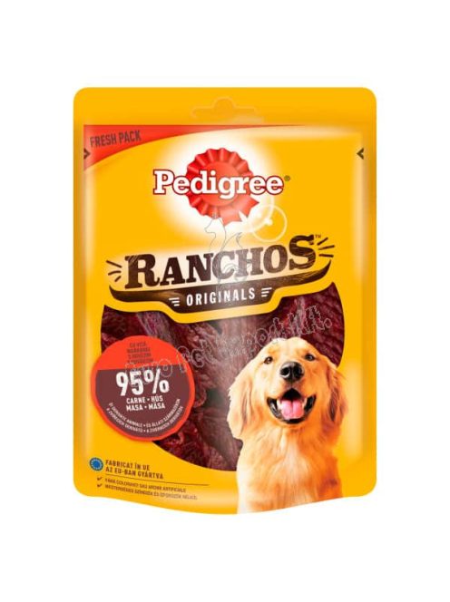 Pedigree Ranchos jutalomfalatok marhahússal felnőtt kutyák számára 70g