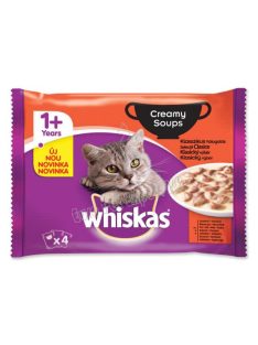   Whiskas tasakos klasszikus válogatás krémes szószban felnőtt macskák számára 4 x 85g