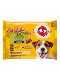   PEDIGREE Alutasakos válogatás csirke és marha zöldséggel 4x100g