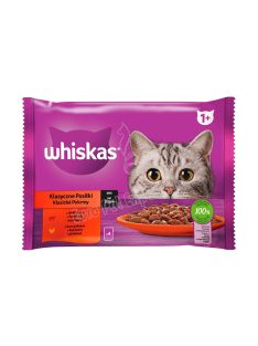 WHISKAS CAT POUCH MÁRTÁSBAN 4X85G MARHA-CS 