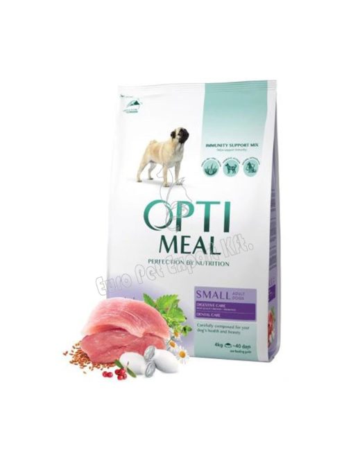 OPTIMEAL DOG DRY MINI 4KG KACSA 