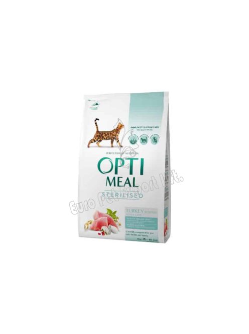 OPTIMEAL CAT SZÁRAZ 4KG PULYKA STERILI