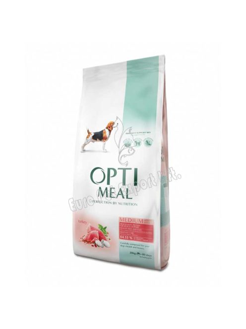 xOPTIMEAL DOG DRY MEDIUM 20KG PULYKA