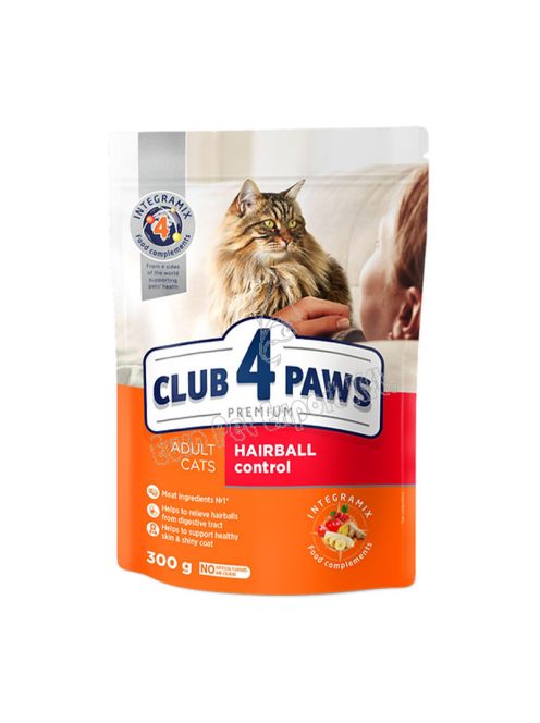 CLUB4PAWS CAT DRY HAIRBALL 300G