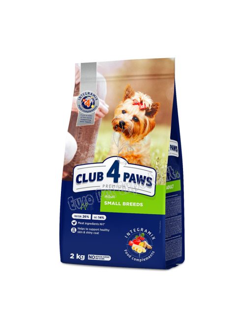 CLUB4PAWS DOG DRY SMALL  2KG CSIRKE (23/12)