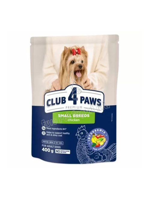 xCLUB4PAWS DOG DRY SMALL 400G CSIRKE