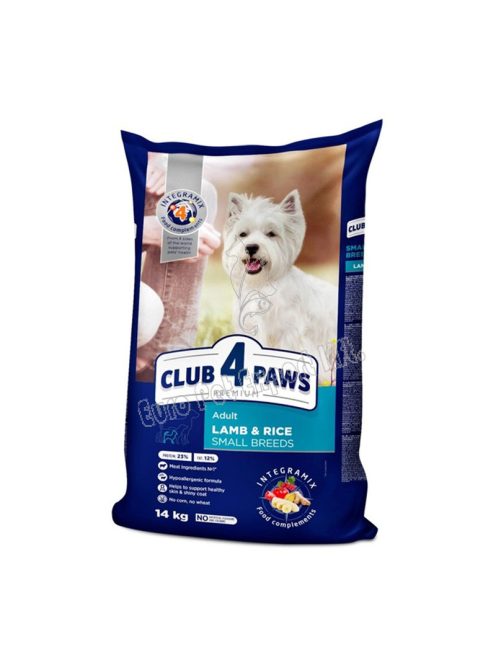 CLUB4PAWS DOG DRY SMALL  14KG BÁRÁNY(23/12)