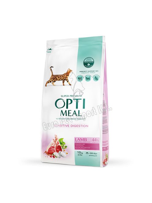 xOPTIMEAL CAT DRY SENSITIVE 10KG BÁRÁNY