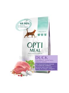OPTIMEAL CAT DRY HAIRBALL 10,5KG KACSA