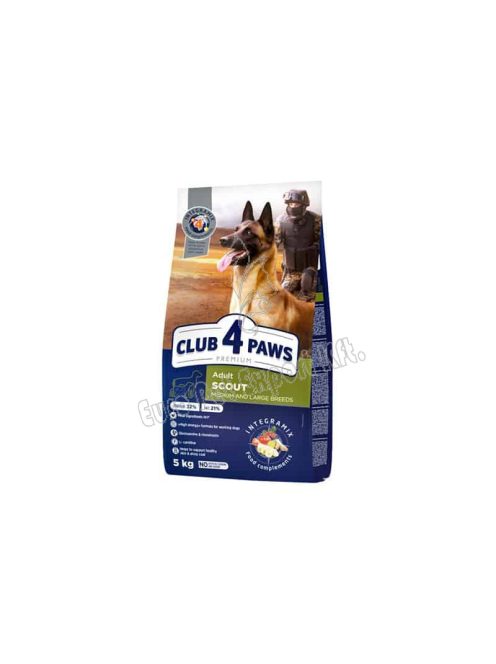 CLUB 4 PAWS PREMIUM DOG SZÁRAZ  5KG ADULT LARGE