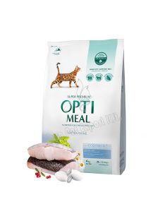 OPTIMEAL CAT DRY EXTRA SHINE 4KG TŐKEHAL