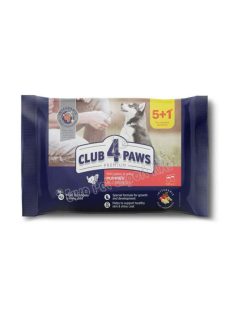 CLUB4PAWS DOG POUCH PUPPY 6X80G