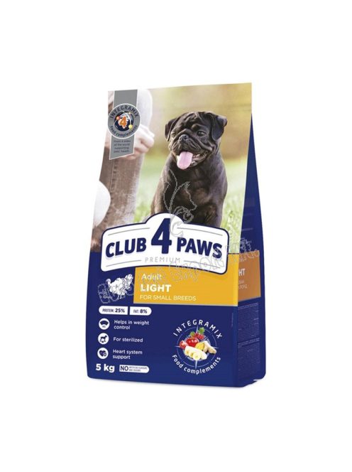 CLUB4PAWS DOG DRY LIGHT  5KG PULYKA (25/8)