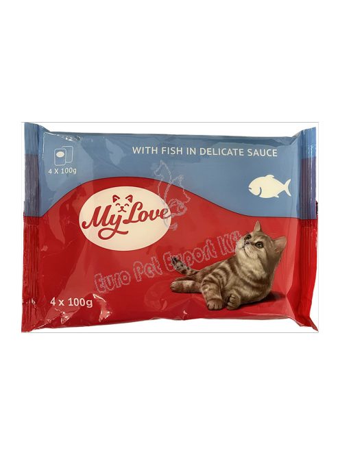 MY LOVE CAT POUCH 4X100G HALAS SAUCE
