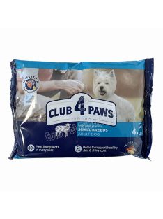 CLUB4PAWS DOG POUCH 4X85G SMALL  BÁRÁNY GRAVY