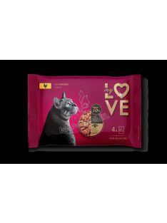 MY LOVE CAT POUCH 4X85G CSIRKE SAUCE