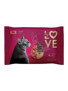 MY LOVE CAT POUCH 4X85G MARHA SAUCE