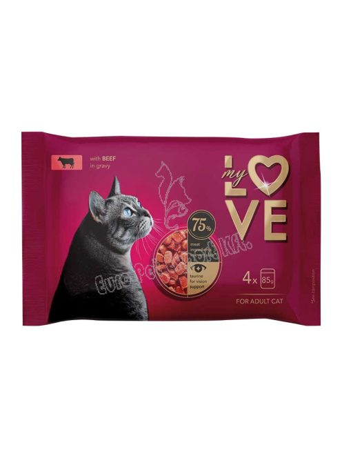 xMY LOVE CAT POUCH 4X85G MARHA SAUCE