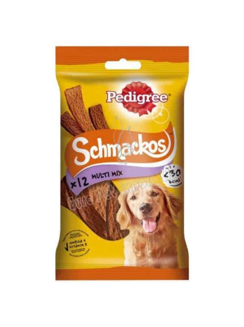 PEDIGREE SCHMACKOS Jutalomfalat Marha, bárány és baromfi 86g