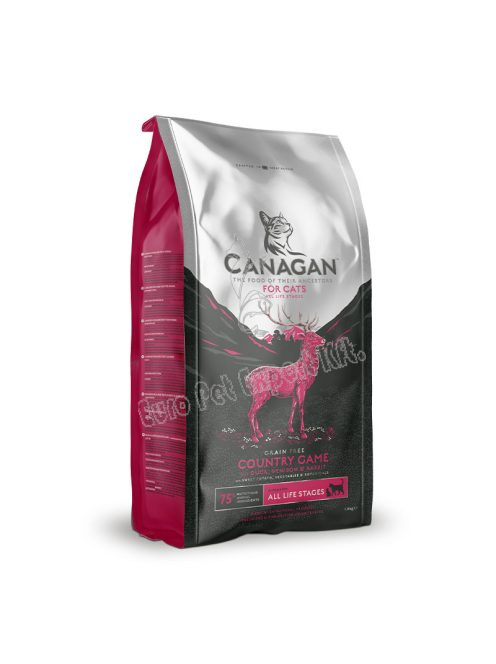 CANAGAN MACSKA DRY 375G VIDÉKI VAD