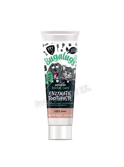 BUGALUGS ENZYMATIC TOOTHPASTE GEL 75G DOG-CAT