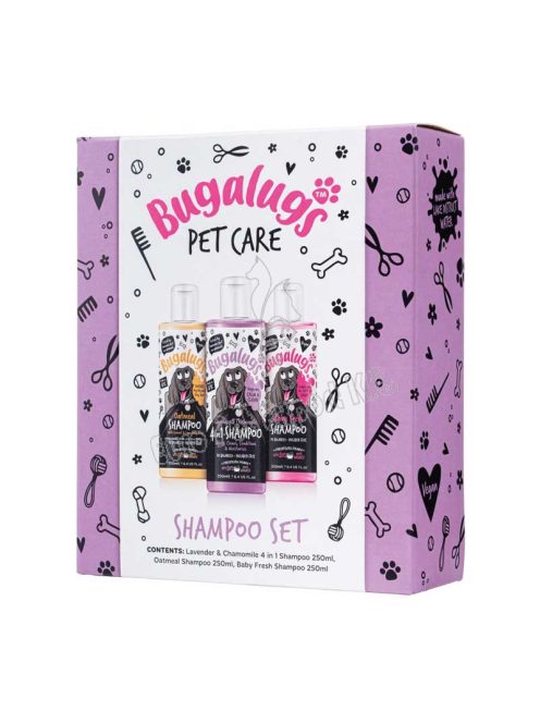 BUGALUGS AJÁNDÉK SET 3 DB 3x 250ml Sampon