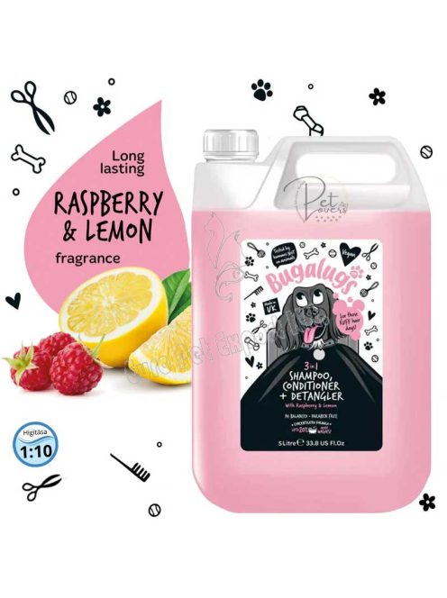 BUGALUGS SHAMPOO 5L RASBERRY