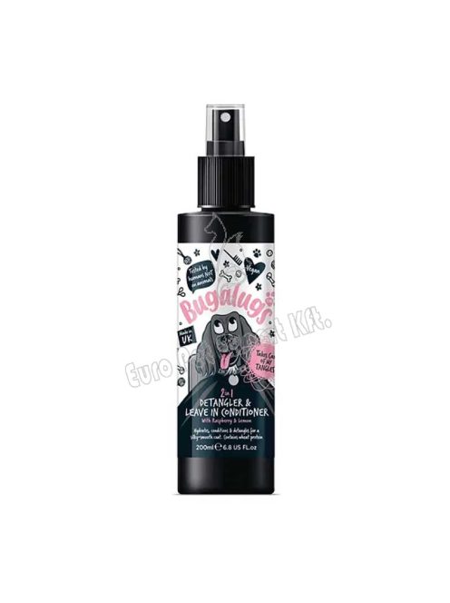 BUGALUGS DETANGLING-LEAVE IN SPRAY 200ML RASPBERRY-LE