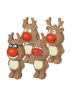 Flamingo Rénszarvasos karácsonyi kutyajáték 14cm