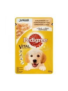 PEDIGREE DOG POUCH  100G JUNIOR CSIRKE