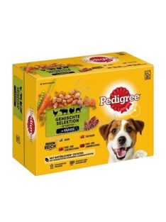 Pedigree tasakos eledel aszpikban felnőtt kutyák számára 12 x 100g