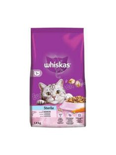 WHISKAS CAT SZÁRAZ  1,4KG STERIL LAZAC