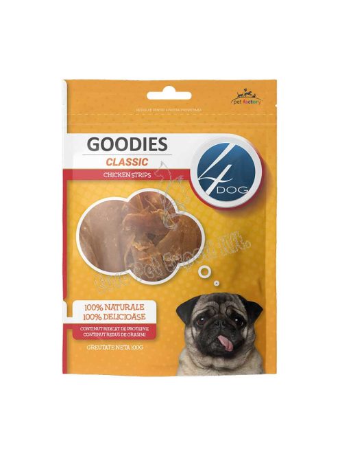 4DOG CLASSIC CSIRKE SZELETEK 100G 