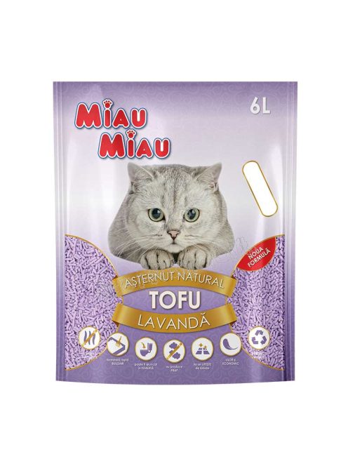 TOFU MACSKAALOM MIAU 6L LEVENDULA