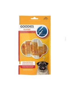 4DOG CLASSIC CSIRKE KÖZEPES CSONT 120G 