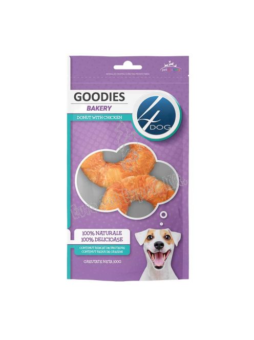 4DOG BAKERY CSIRKE FÁNK 100G