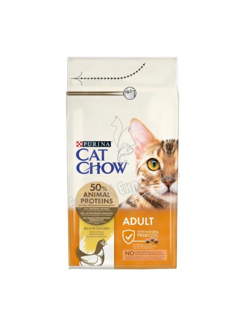 Cat Chow Adult csirkében gazdag száraz macskaeledel 1,5kg