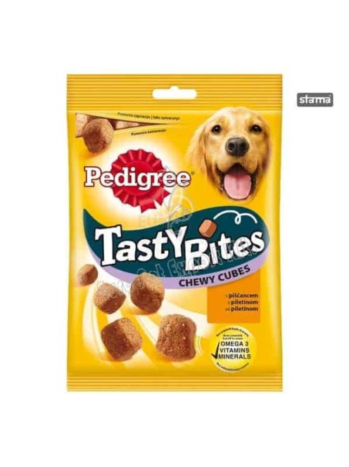 PEDIGREE TASTY BITES Chewy Cubes Csirkés 130g